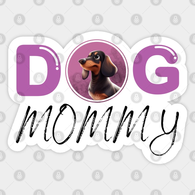 Dog mommy Sticker by Karienbarnes